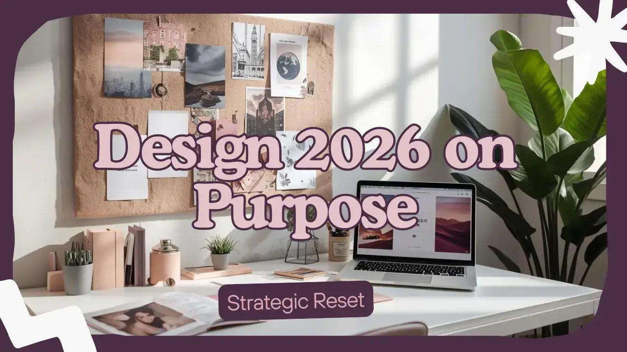 Design 2026 on purpose with a strategic reset for entrepreneurs and business owners